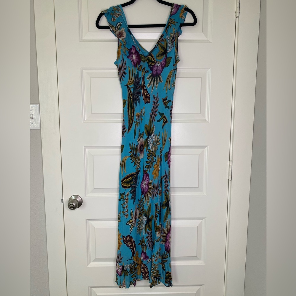 Y2K Bright Floral Fairy Dress